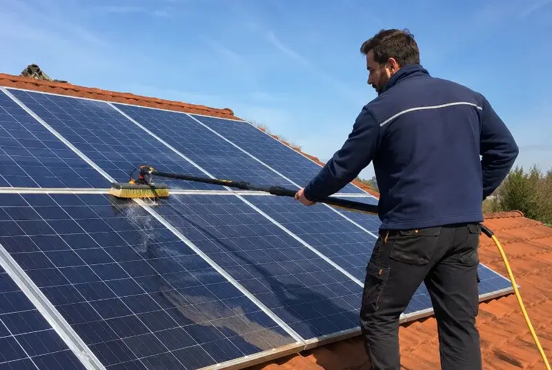 Nettoyage et entretien de panneaux solaires à Cabrespine