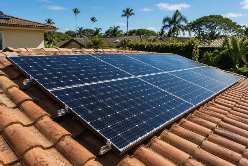 Installation de panneaux solaires à Cabrespine